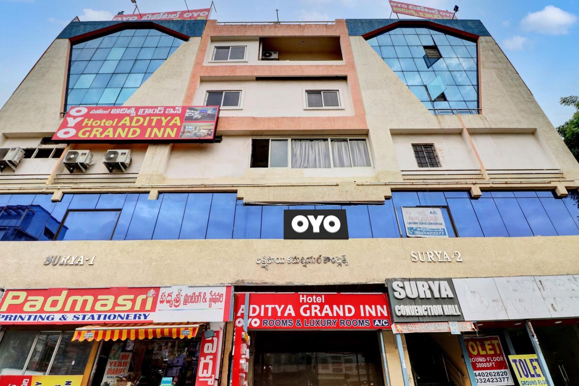 Hotel O Aditya Grand Inn Guntūr 외부 사진